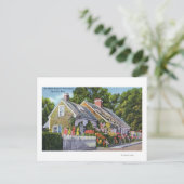 町内最古の家の外観 ポストカード (スタンド正面)