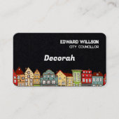 町長カウンセラー 名刺 (正面)