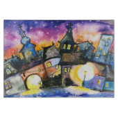 町 カッティングボード (正面)