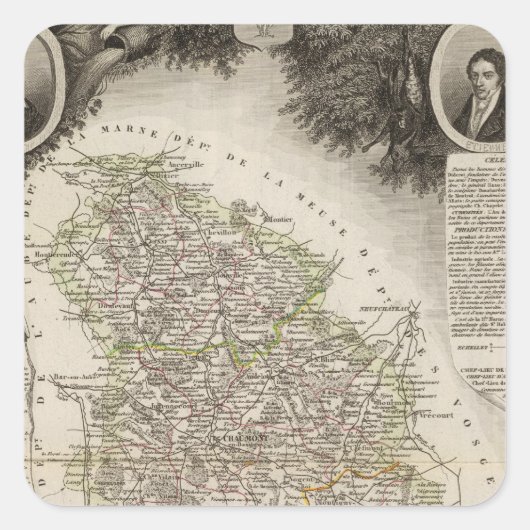 町 スクエアシール (正面)