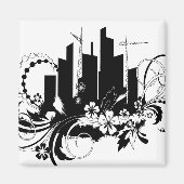 町 マグネット (正面)