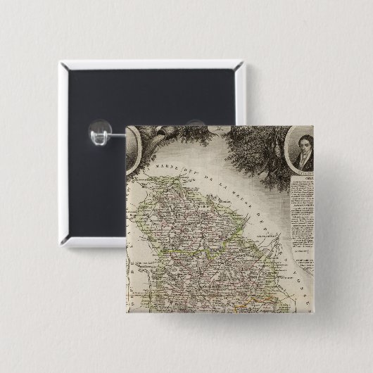 町 缶バッジ (正面&裏面)