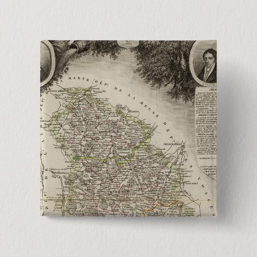 町 缶バッジ (正面)