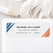 画カッコいい家の筆遣い  ラベル (インサイチュ)