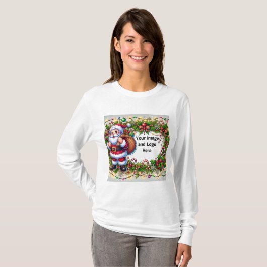 画像とロゴはこちら Tシャツ (正面フル)