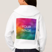 画像のカスタム追加ホワイトテンプレート女子ダブルサイド (裏面)