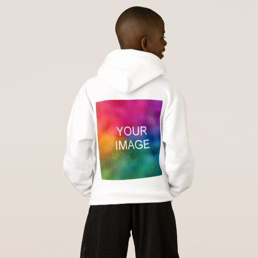 画像のモダンエレガントアップロードの子供のパーソナライズ (裏面フル)