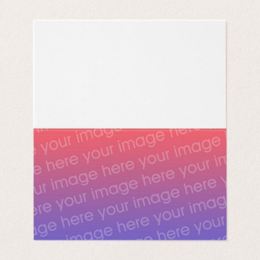 画像の折り曲げテンプレートを追加空白のする 名刺 (外部フラット)