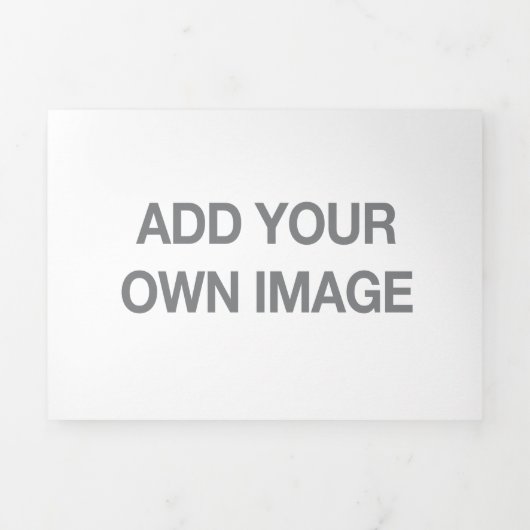 画像の3つ折り文字折りカード 三つ折りカード (カバー)