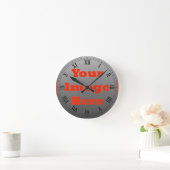 画像はこちら（縦） ラウンド壁時計 (ホーム)