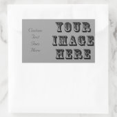 画像はこちら 長方形シール (バッグ)