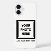 画像や写真をアップロードしてテキストを追加 – カスタマイズ Case-Mate iPhoneケース (裏面)