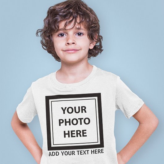 画像や写真をアップロードしてテキストを追加 – カスタマイズ Tシャツ