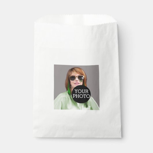 画像を使用して簡単に独自の装飾を作成する フェイバーバッグ (正面)