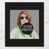 画像を使用して簡単に独自の装飾を作成する ワインラベル (シングルラベル)