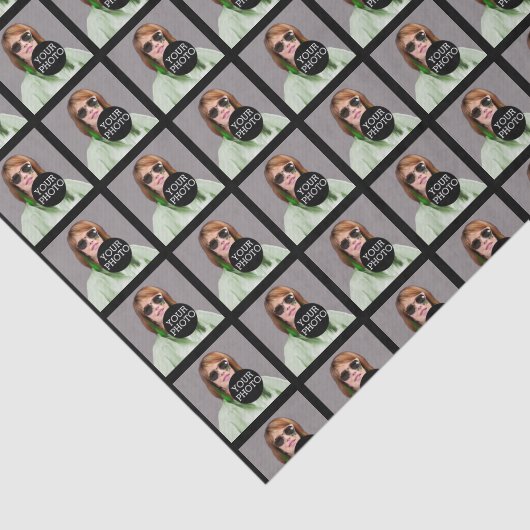 画像を使用して簡単に独自の装飾を作成する 薄葉紙 (詳細)