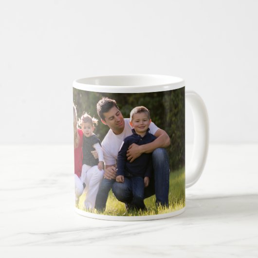 画像を変更して自分の写真を作成パーソナライズされたする コーヒーマグカップ (正面右)