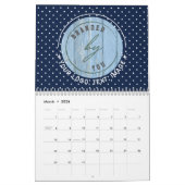 画像カスタマイズと背景 | 2ページ カレンダー (3月 2026)