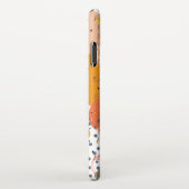 画像カスタム及び文字モダン抽象芸術カラフル iPhoneケース (右側)