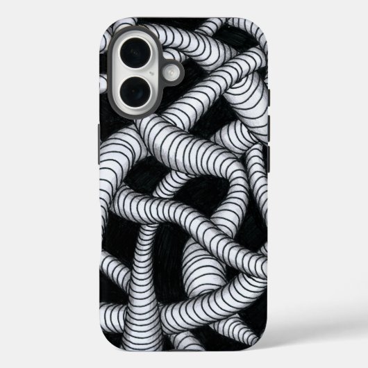 画像スタイリッシュ付きのiPhoneケース Case-Mate iPhoneケース (裏面)