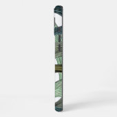 画像スタイリッシュ付き電話ケース iPhoneケース (左側面)