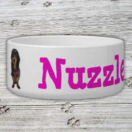 画像パーソナライズされた付きのペット名 |ペット ボウル