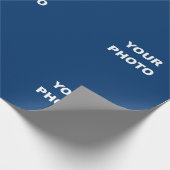 画像フォトロゴの追加 ラッピングペーパー (角)