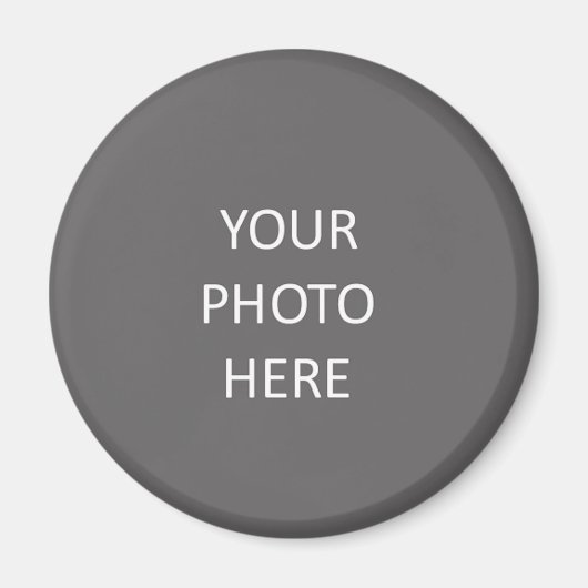 画像フォト写真ロゴの追加 マグネット (正面)