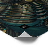 画像メタリックゾーンポスター23 ポスター (角)