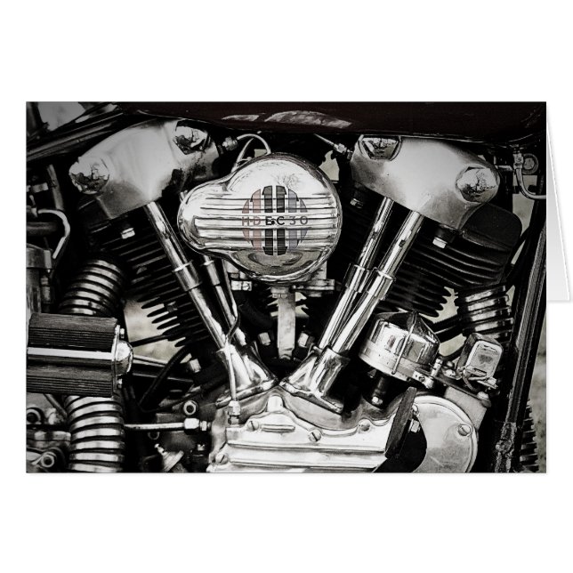 画像的なエンジンカード (正面横)