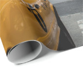 画像的なニューヨークシティの黄色いタクシー ラッピングペーパー (ロールコーナー)