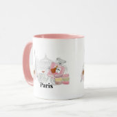 画像的なパリ マグカップ (正面左)