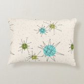 画像的な原子スターバストのアクセントの枕 アクセントクッション (裏面)