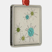 画像的な原子スターバストのクリスマスのオーナメント メタルオーナメント (右)