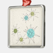 画像的な原子スターバストのクリスマスのオーナメント メタルオーナメント (左)