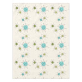 画像的な原子スターバストのテーブルクロス テーブルクロス (正面)