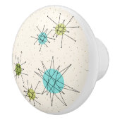 画像的な原子スターバストの陶磁器の引き セラミックノブ (右)