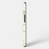 画像的な原子スターバストのiPhone 6/6Sの場合 iPhoneケース (左側面)