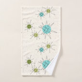 画像的な原子スターバストタオルセット バスタオルセット (ハンドタオル)