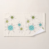 画像的な原子スターバストタオルセット バスタオルセット (ハンドタオル)