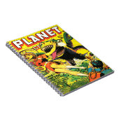 画像的な40年代のサイファイのパルプの漫画 ノートブック (右側)