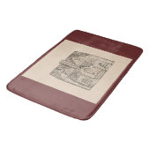 画像賛美テンプレート付き本館 バスマット (アングル)