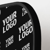 画像、スタイリッシュデザイン、またはビジネスロゴのパターン ピックルボールラケット (左詳細)