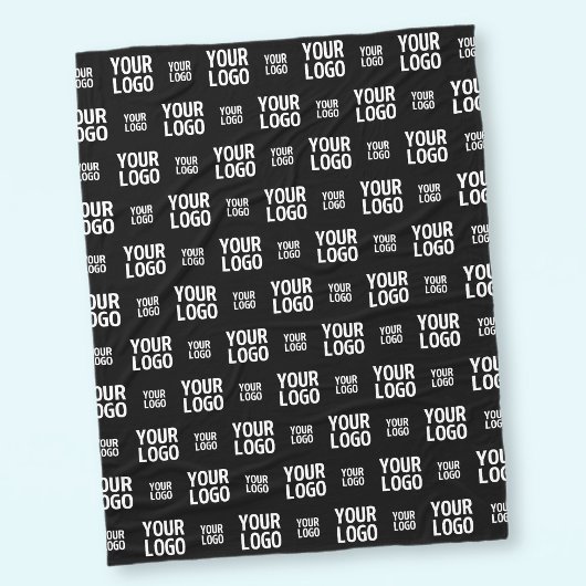 画像、スタイリッシュデザイン、またはビジネスロゴのパターン フリースブランケット