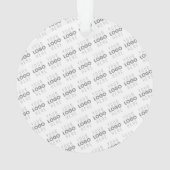 画像/ロゴを自動的に明るくする+パターン オーナメント (裏面)