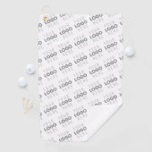 画像/ロゴを自動的に明るくする+パターン ゴルフタオル (インサイチュ)