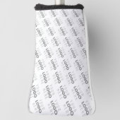 画像/ロゴを自動的に明るくする+パターン ゴルフヘッドカバー (回転90)