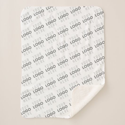 画像/ロゴを自動的に明るくする+パターン シェルパブランケット (正面)