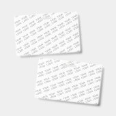 画像/ロゴを自動的に明るくする+パターン バッジ (正面＆裏面)