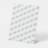 画像/ロゴを自動的に明るくする+パターン 台座サイン (正面)